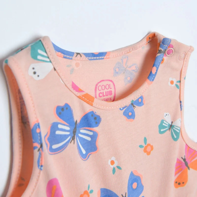 كول كلوب من سمييك رومبر قطني وردي فاتح